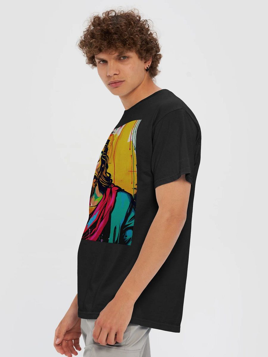 Jesus says it's ok to smoke grass but crack is whack! Supersoft garment dyed tee product image (6)