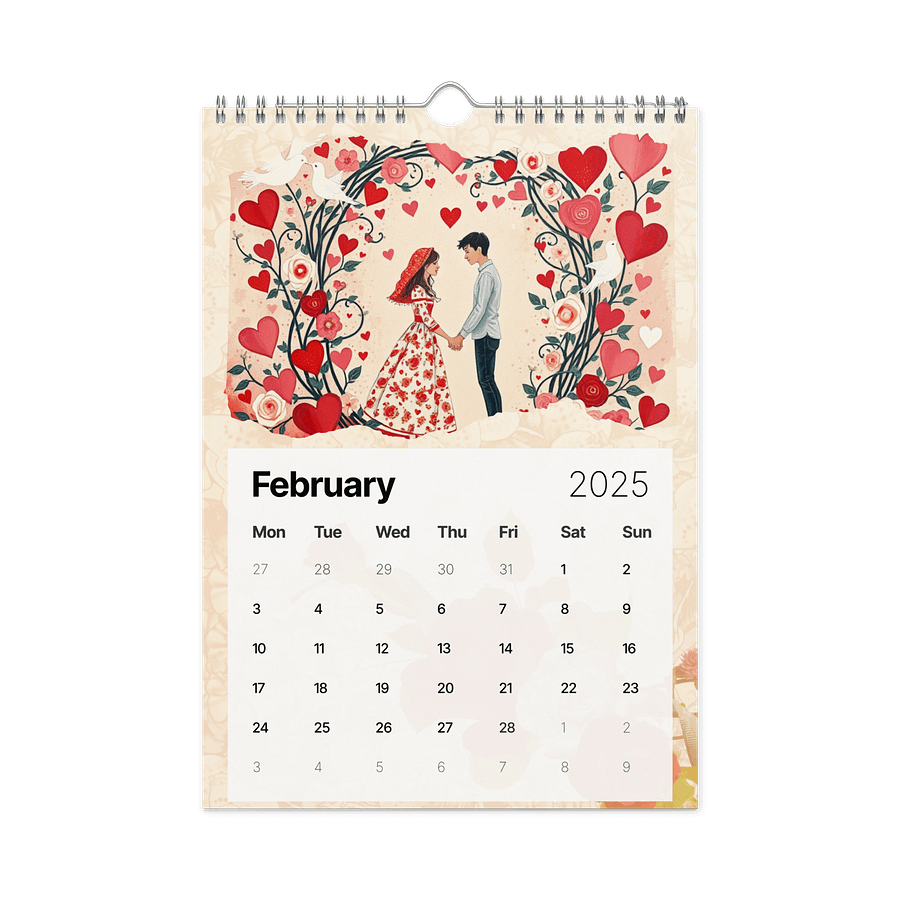 FOLK ART WALL CALENDAR 2026 product image (5)