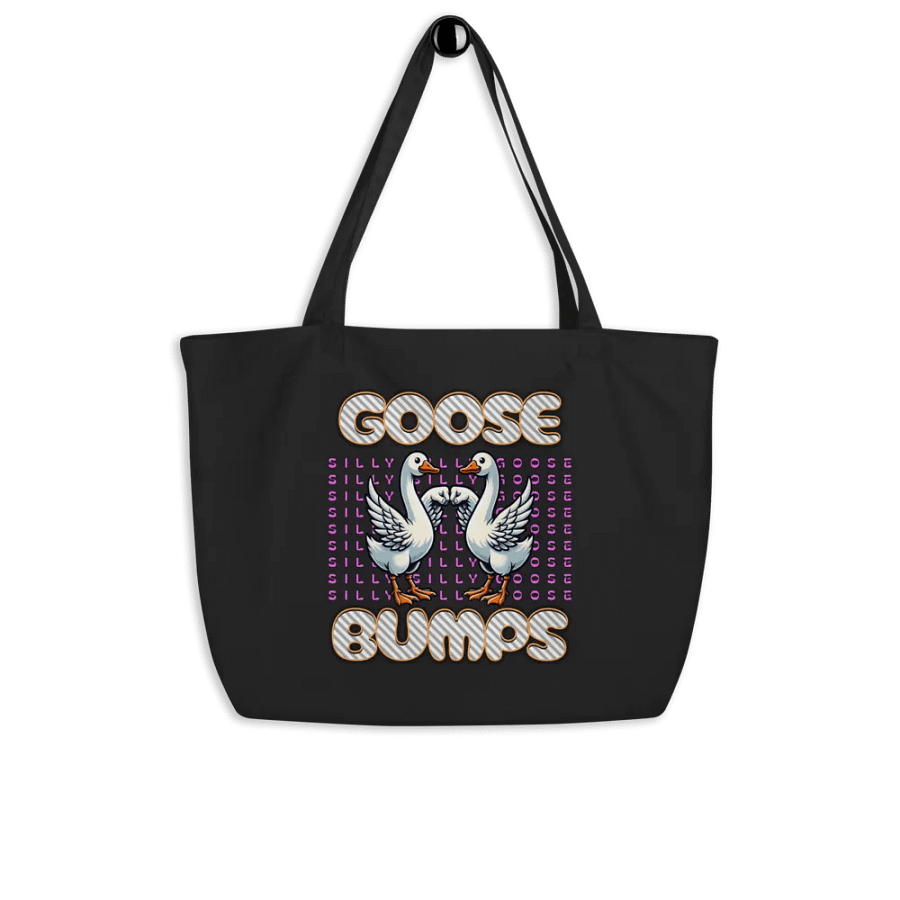 Goose Bumps Silly Organic Tote product image (4)