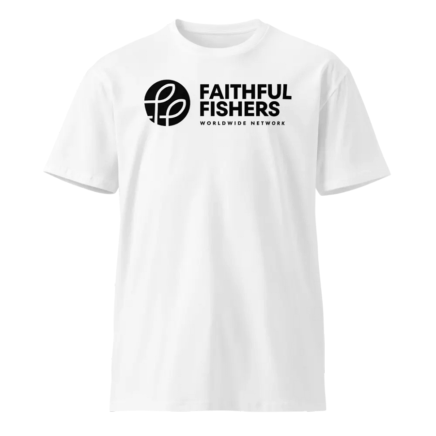 Faithful Fishers T-Shirt | Black Text product image (2)