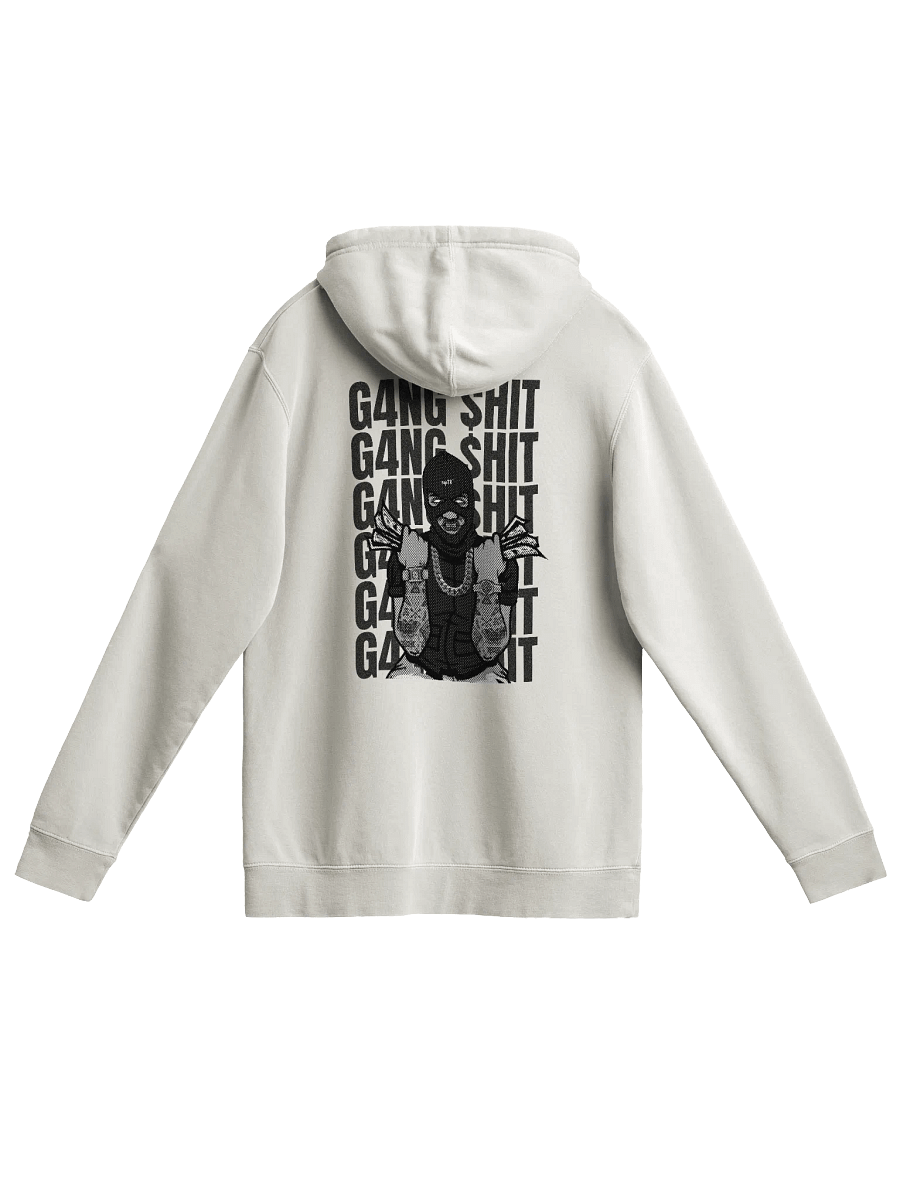 G4NG $H*T HOODIE WHITE product image (1)