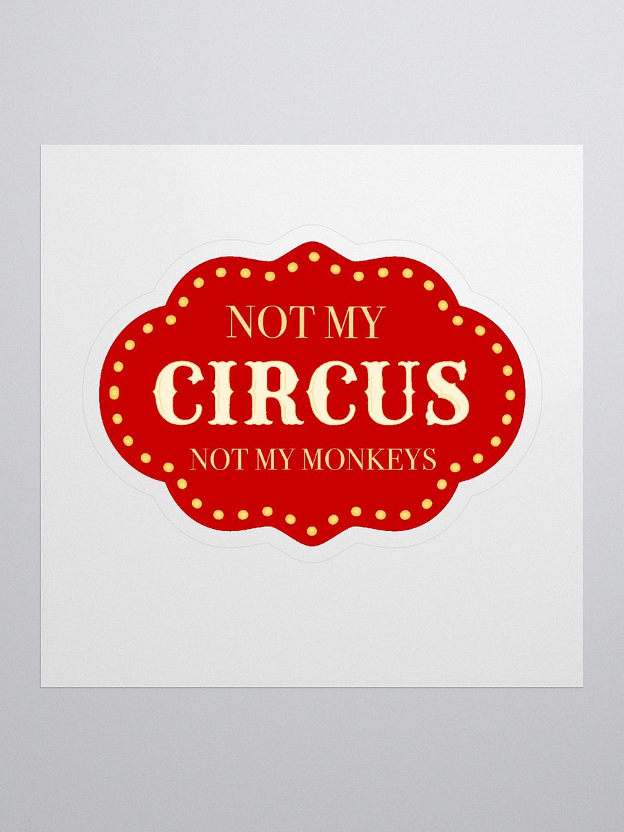 Circus Sticker product image (1)