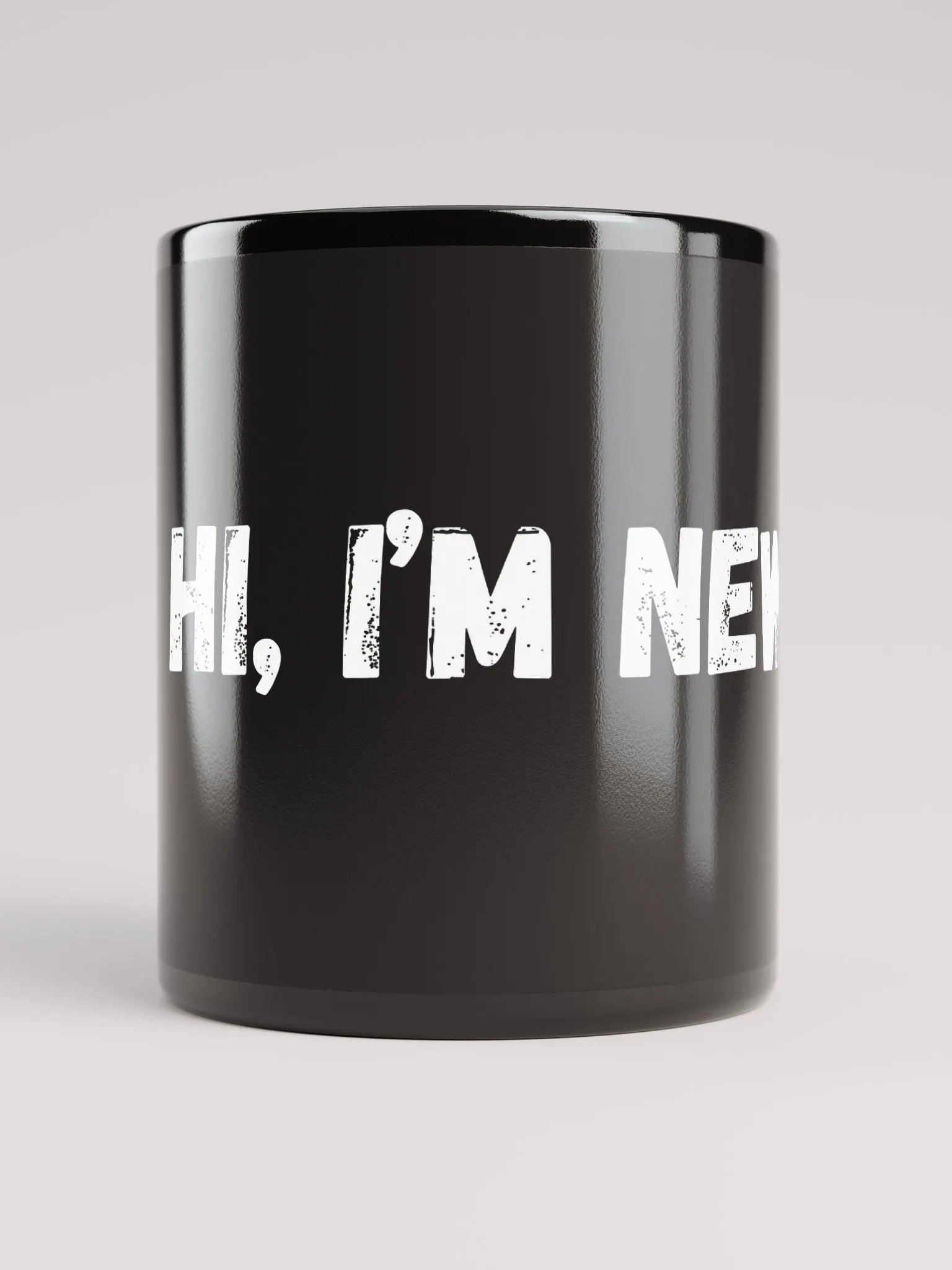 "Hi, I'm New!" Coffee Mugs product image (1)