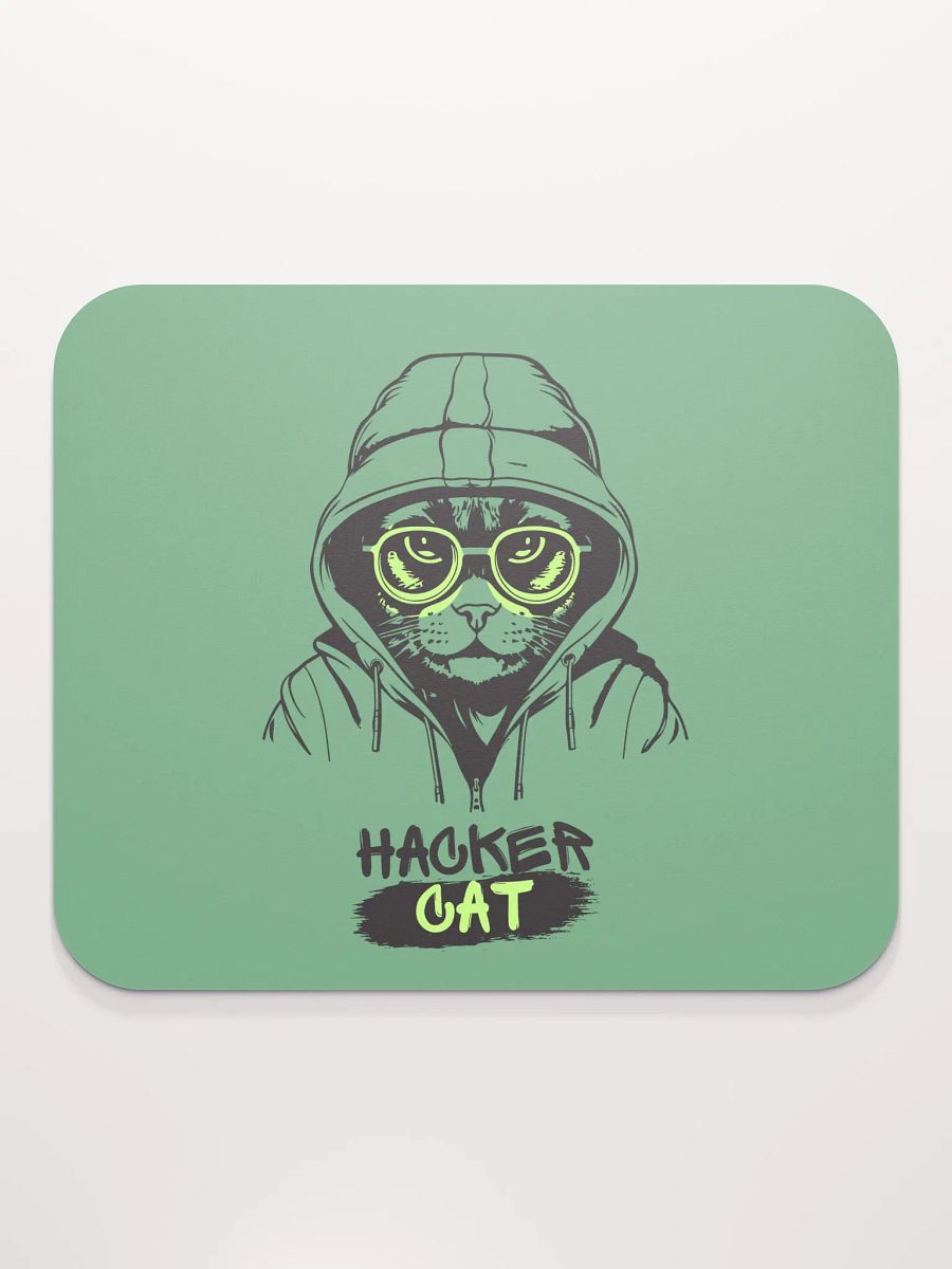 Hacker Cat Mouse Pad product image (2)
