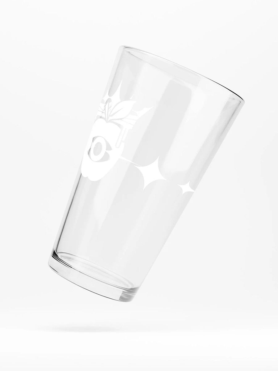 Crowned Apple (White) ✦ Shaker Pint Glass product image (5)