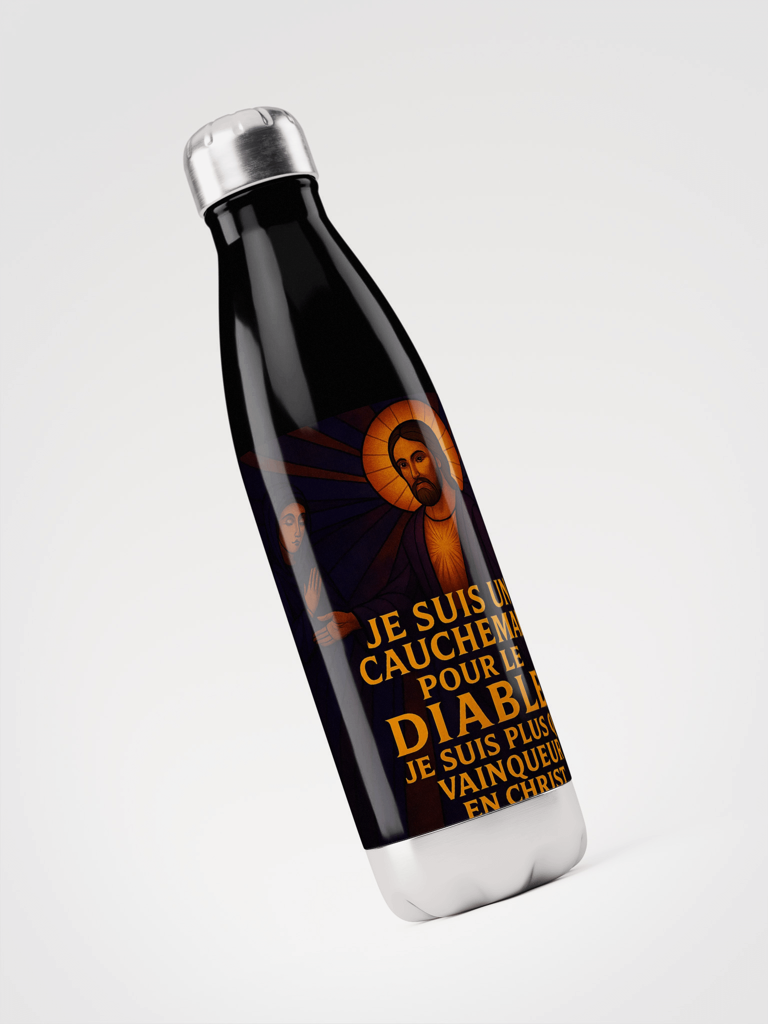 Je suis un cauchemar pour le diable – Bouteille Inox 500 ml product image (3)