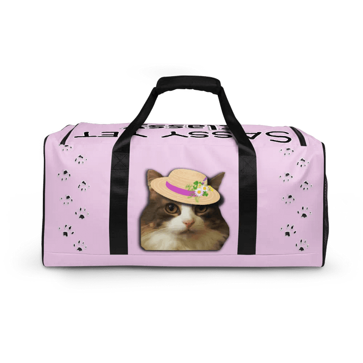 Sassy Yet Classy Duffel Bag (Selago) product image (2)