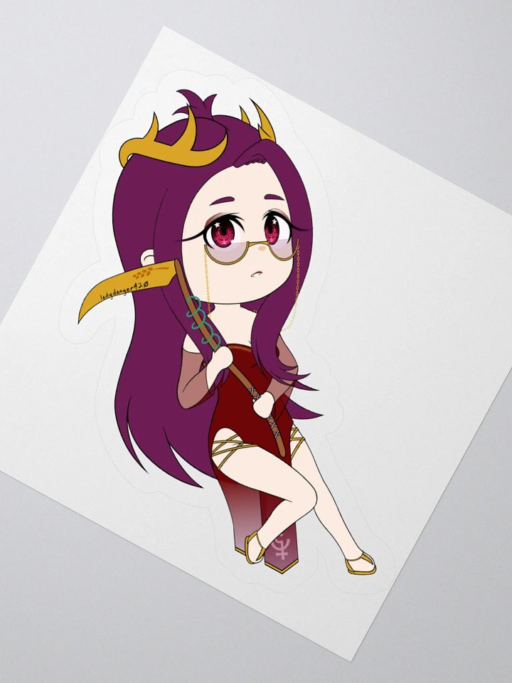 Persephone Chibi Kiss Cut Stickers product image (4)