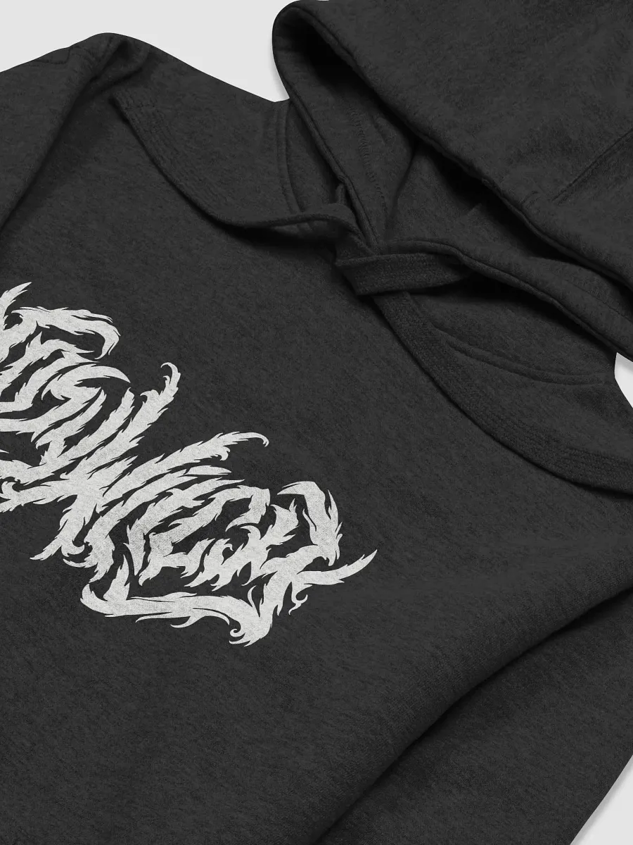 Cosy Black Metal Pullover Hoodie product image (3)