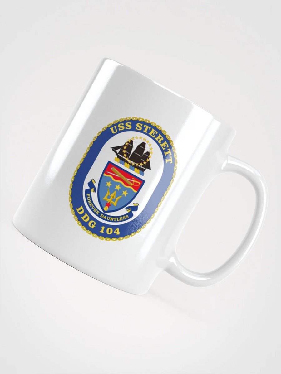 USS Sterett DDG 104: White Coffee Cup product image (4)