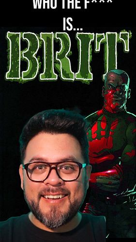 Before Mark Greyson there was BRIT! The indestructible badass who's been keeping the world safe for decades! #invincible #Bri...