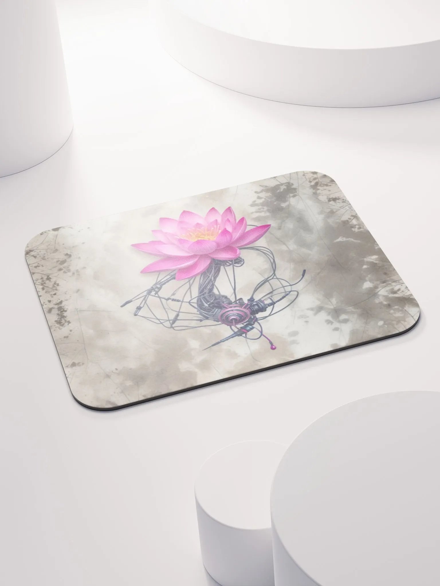 Digital Lotus Mouse Pad product image (4)