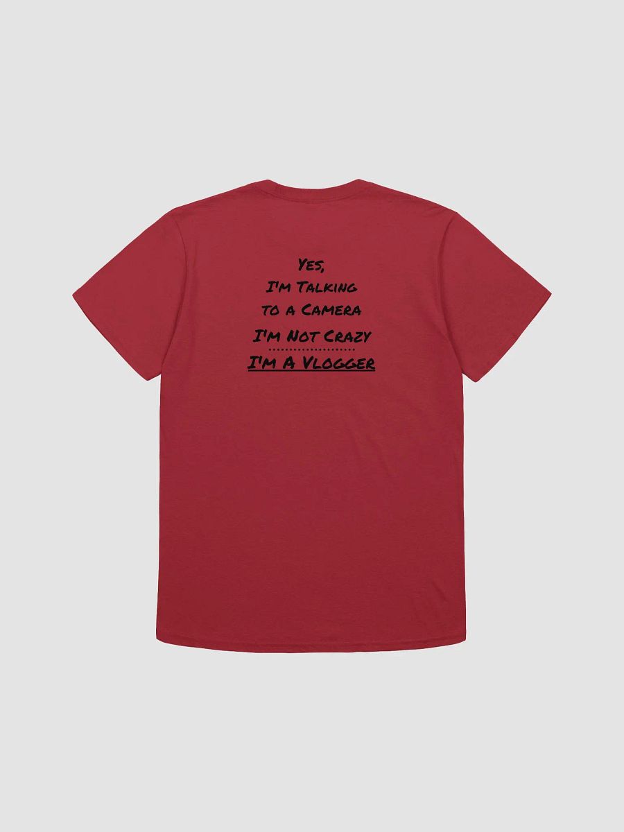 Not Crazy, I'm a Vlogger Soft Unisex T-Shirt product image (8)