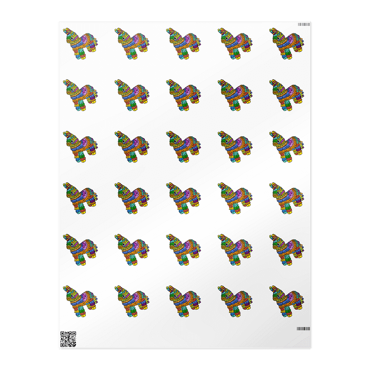 Donkey Piñata Wrapping Paper product image (2)
