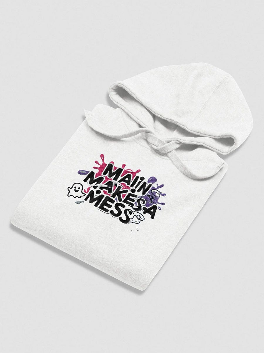 Malinmakesamess - Hoodie Ghost (embroidered) product image (4)