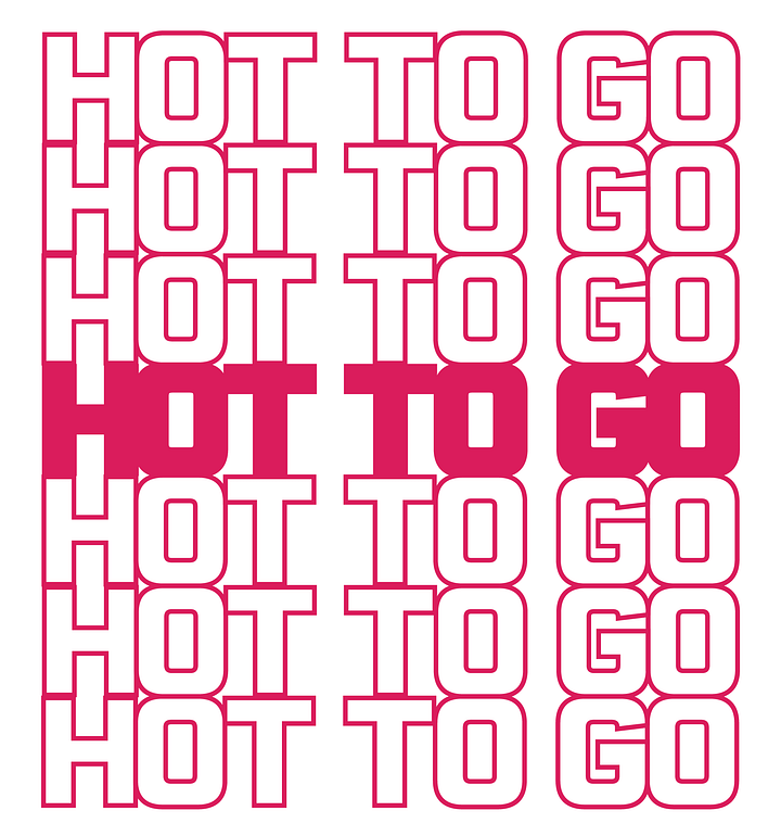 HOT TO GO Sticker product image (1)