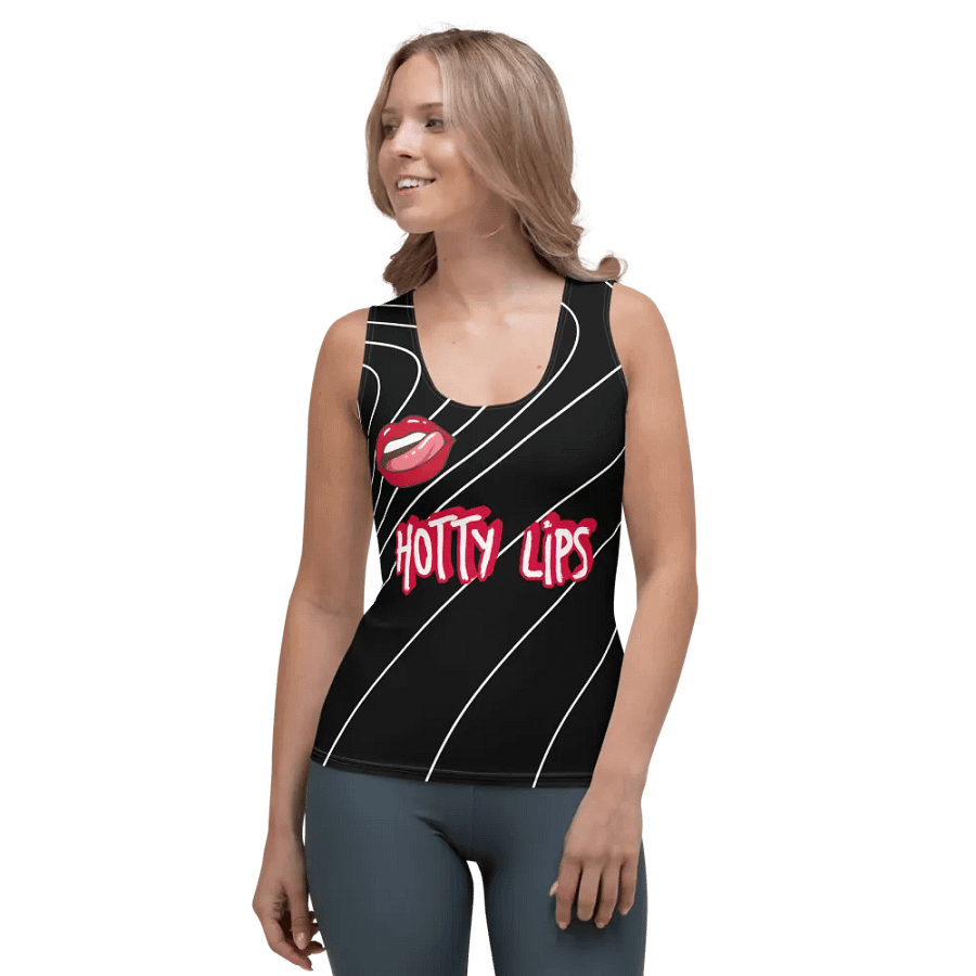Women’s Hotty Lips Tank Top – Bold, Chic & Unapologetic 💋🔥 product image (1)
