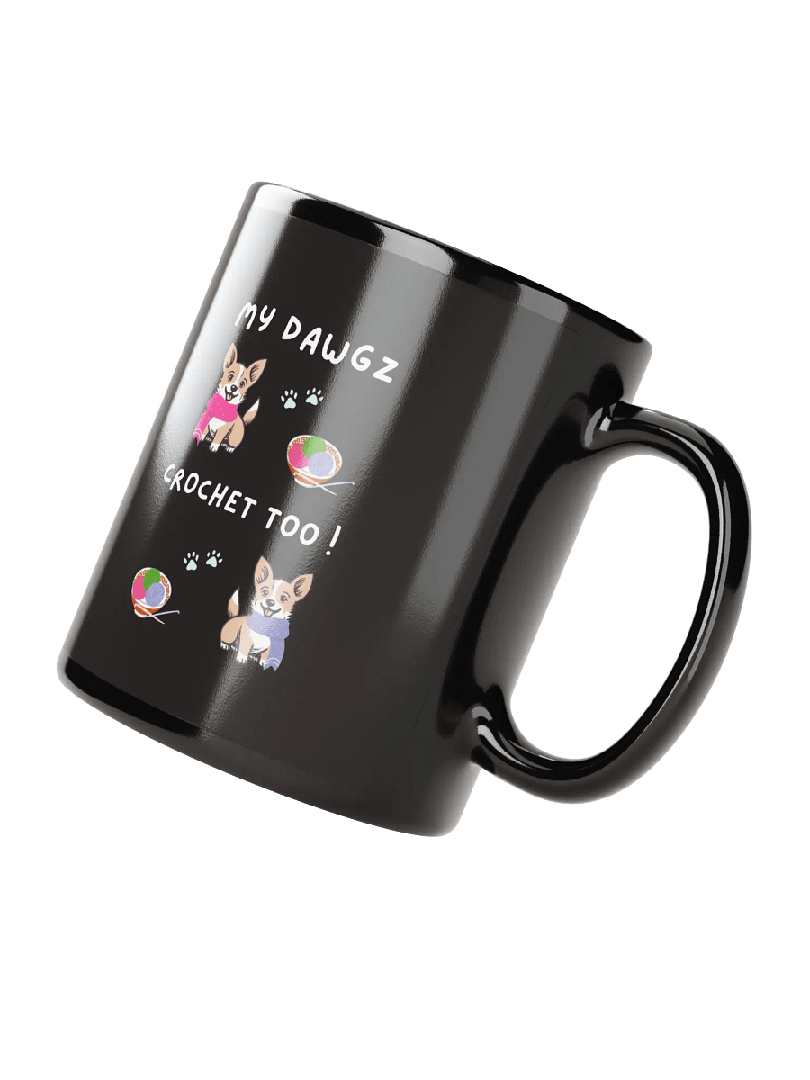 Dawgz Crochet Ceramic Mug product image (2)