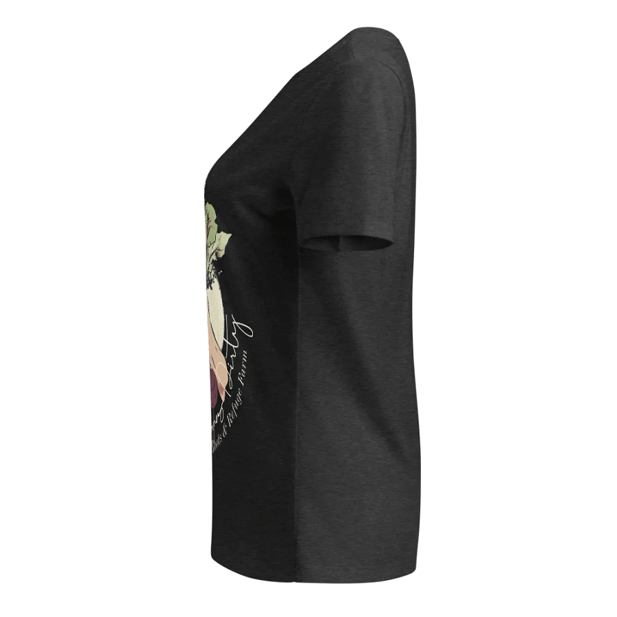 Real Food (B+C Women's V-Neck) product image (2)