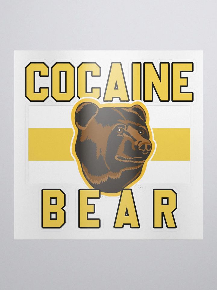 COCAINE BEAR v2 Sticker product image (1)