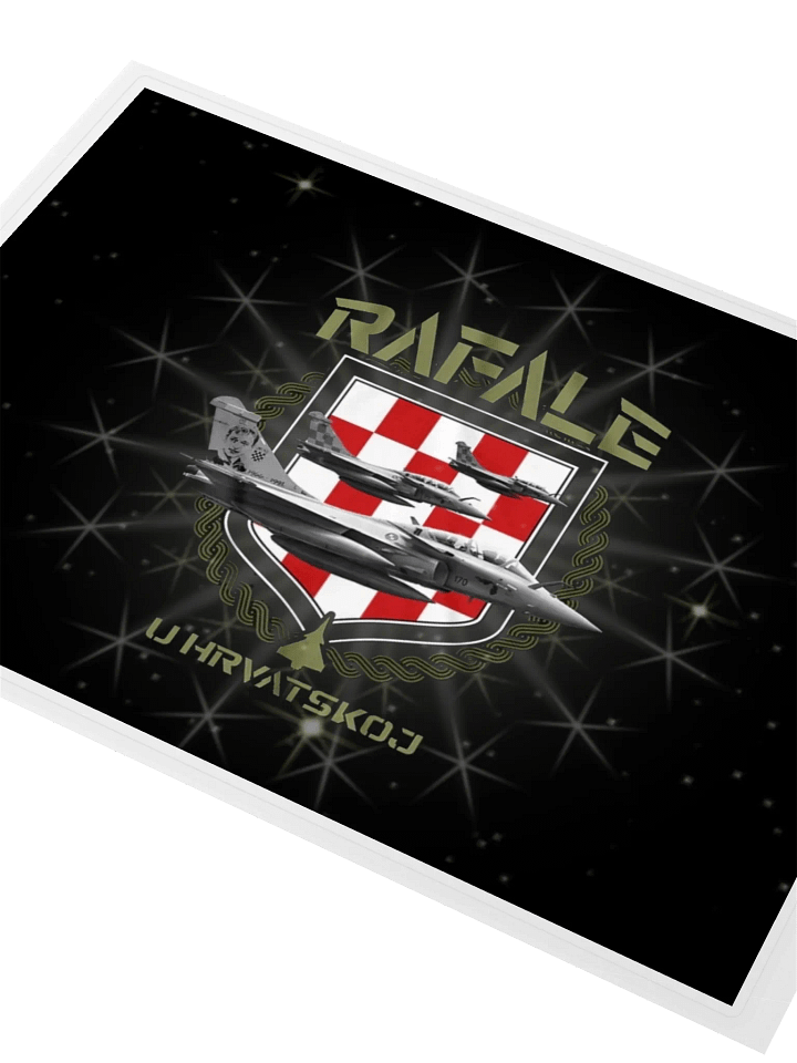 Rafale Fighter Jet Kiss Cut Sticker Sheet product image (2)