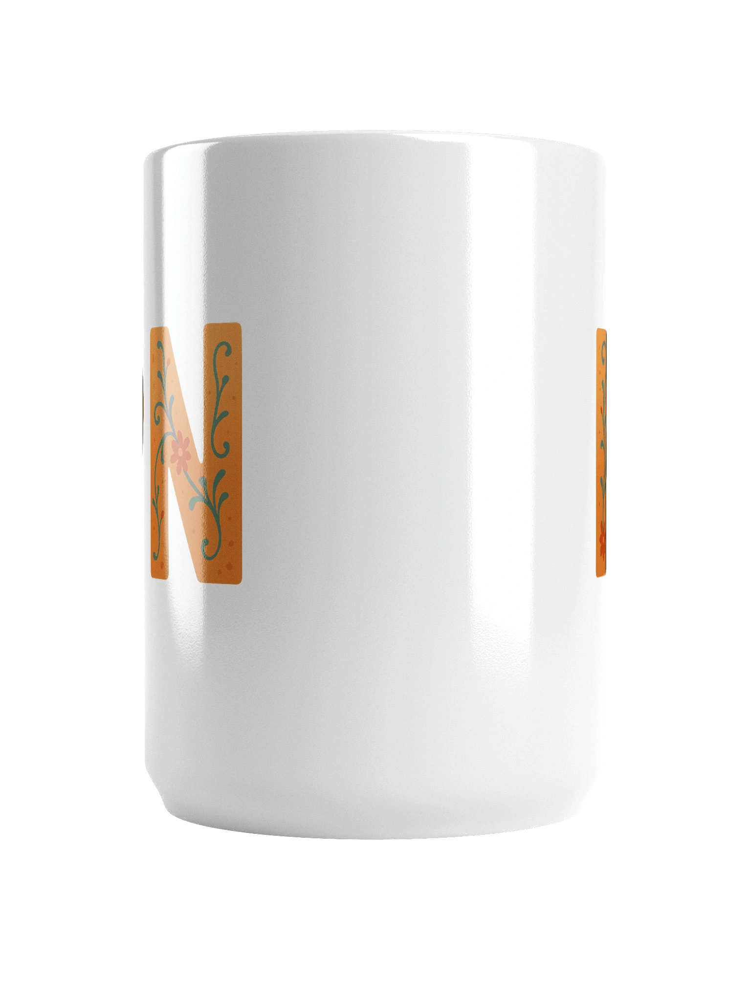 Floral Letter PnN Mug product image (6)