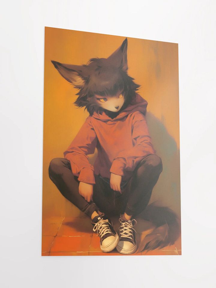 Wolf Anthro Matte Poster product image (3)