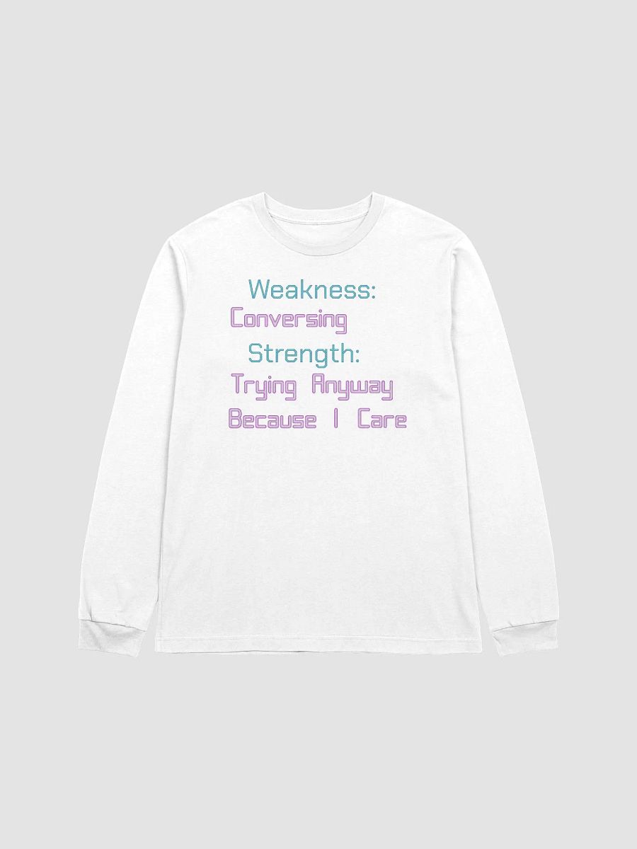 Social Weakness & Strength Long Sleeve Tee product image (37)