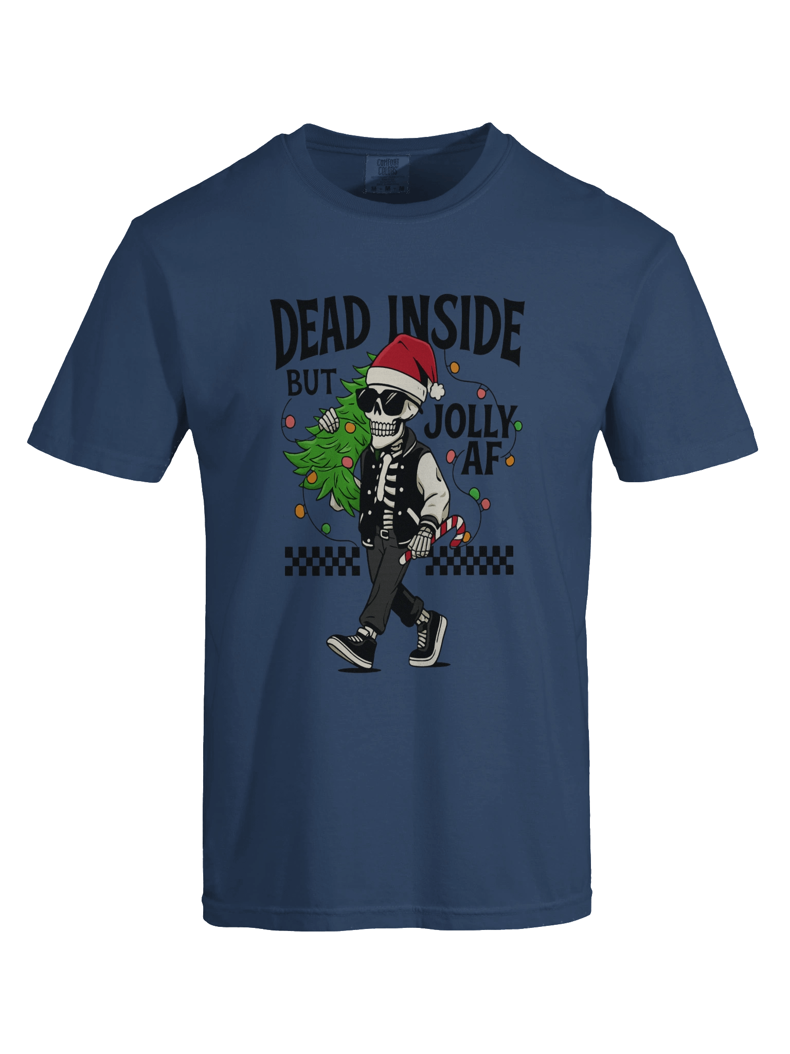 Jolly AF Christmas T-Shirt product image (28)