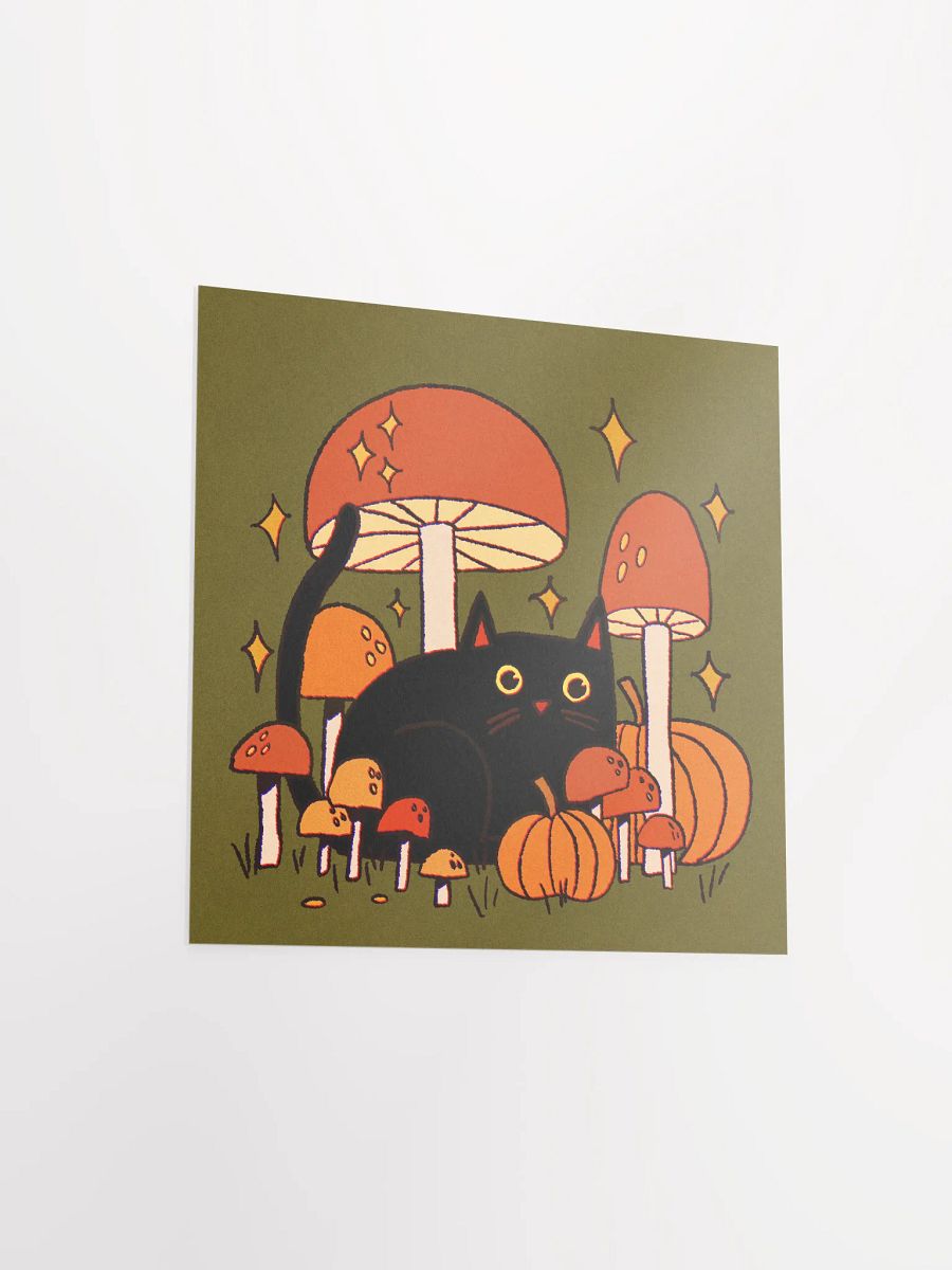 Pumpkin Cat Print product image (4)