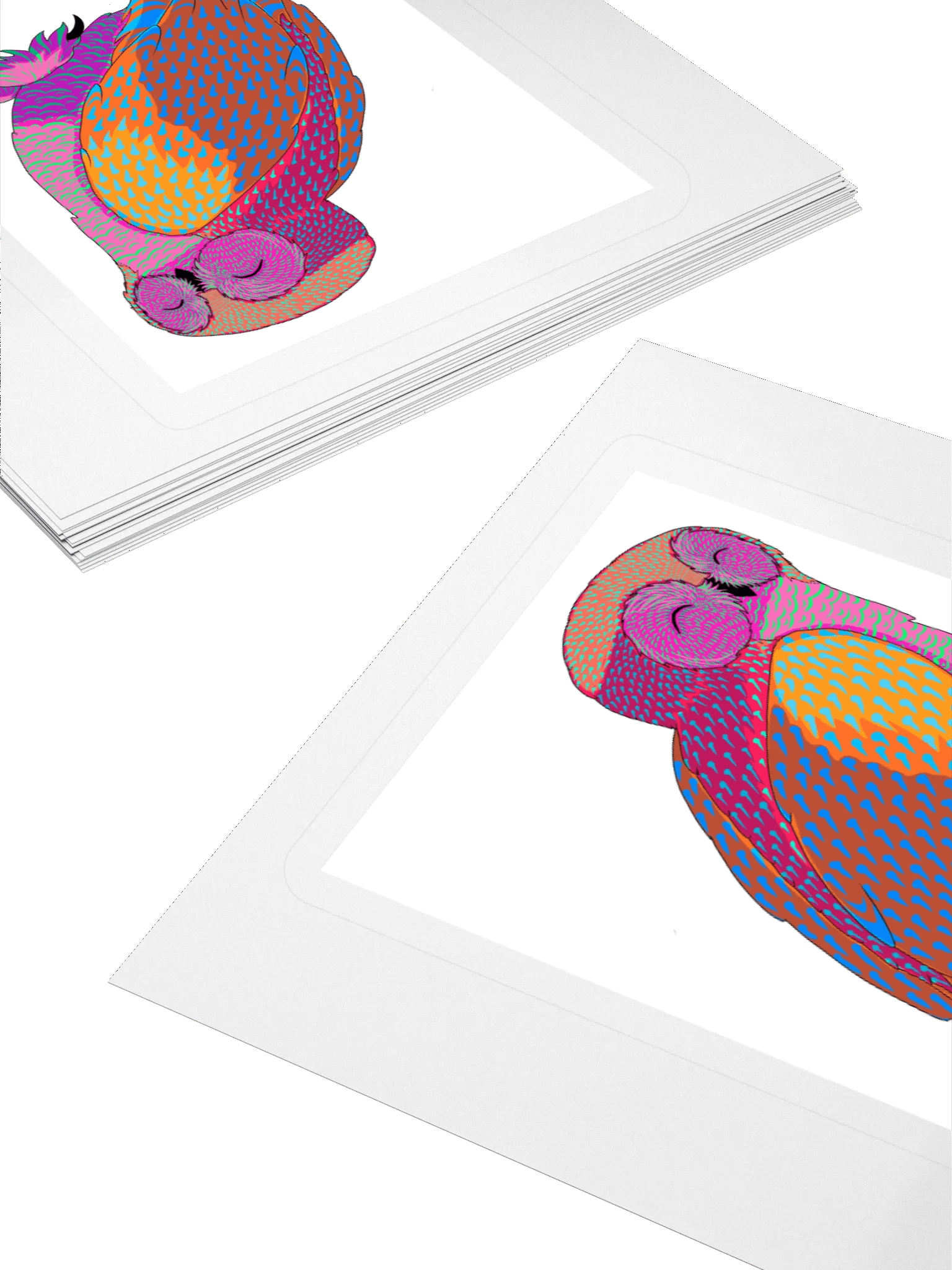 Cozy Fluffy Apex Predator - Now In Orange! product image (11)