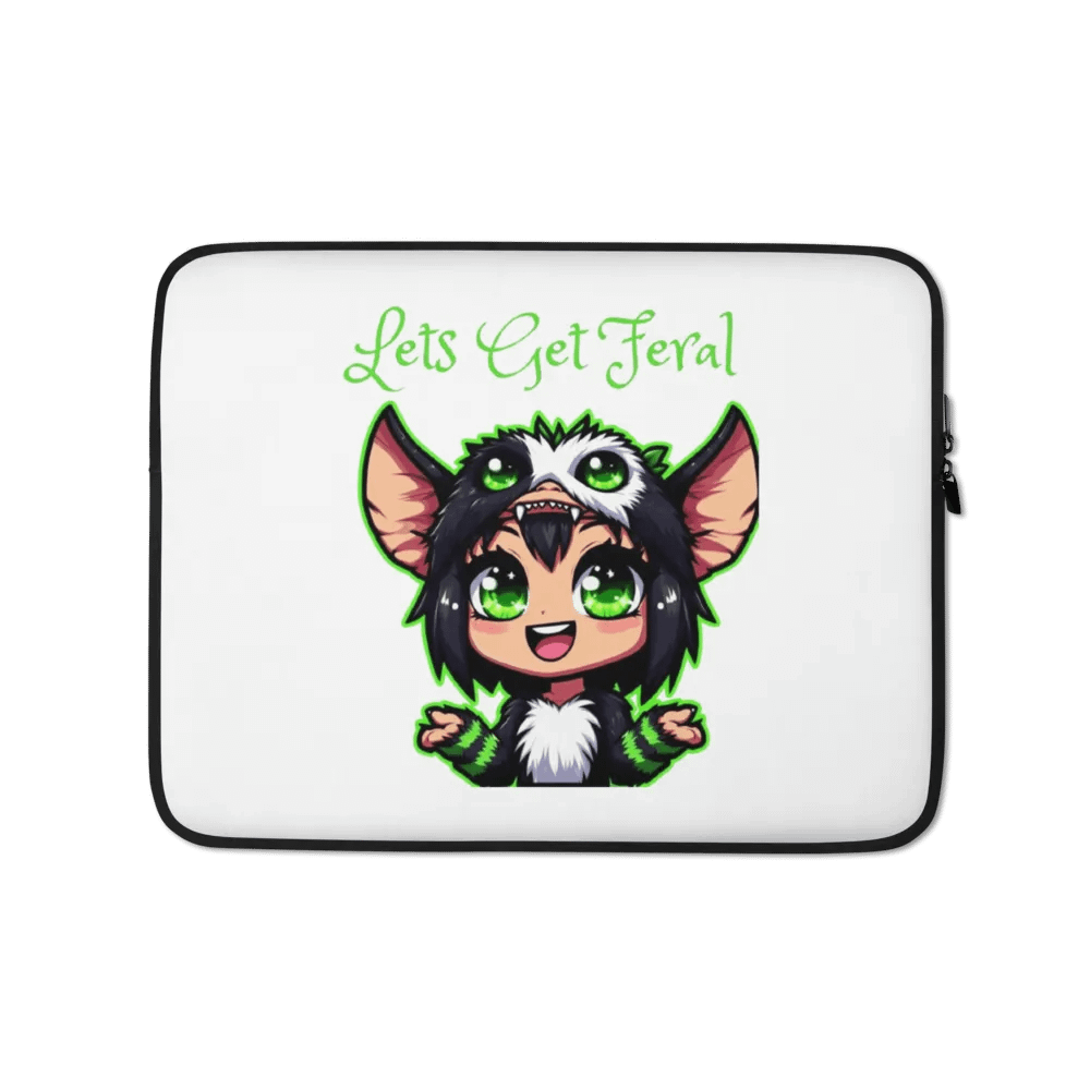 lets get feral laptop sleeve 13-15'' fit product image (1)
