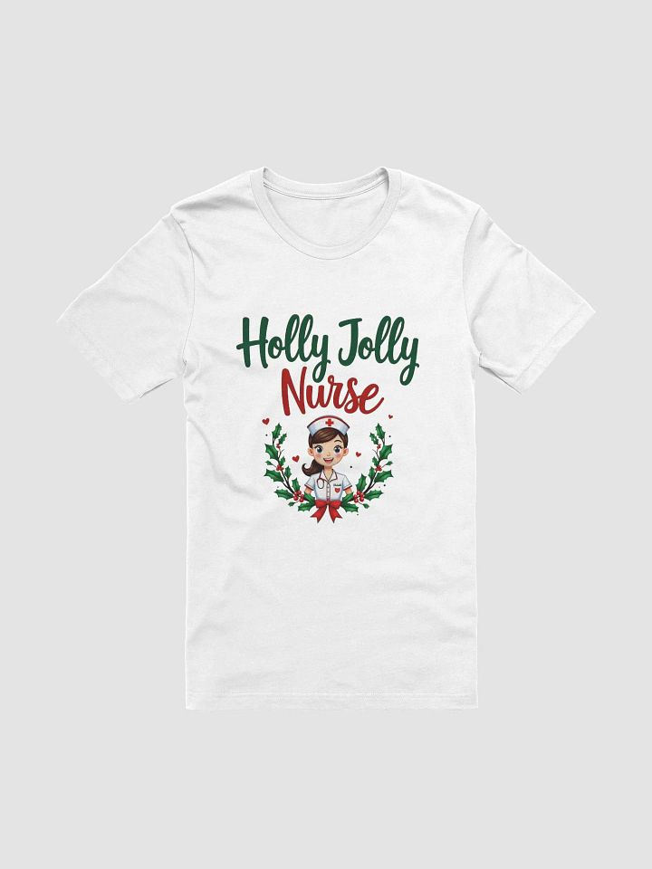 Holly Jolly Nurse Festive T-Shirt product image (2)