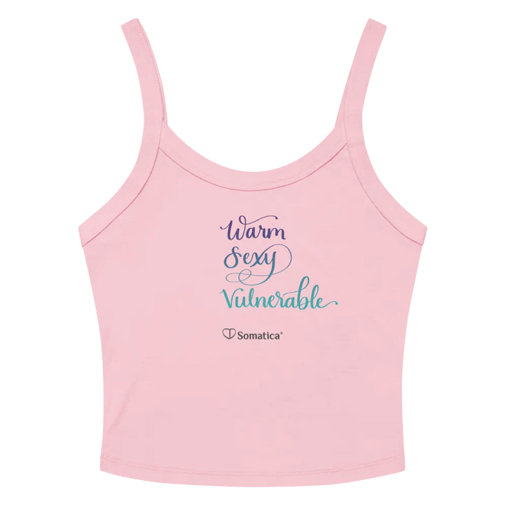 Warm Sexy Vulnerable on Women's Micro-Rib Tank Top product image (2)