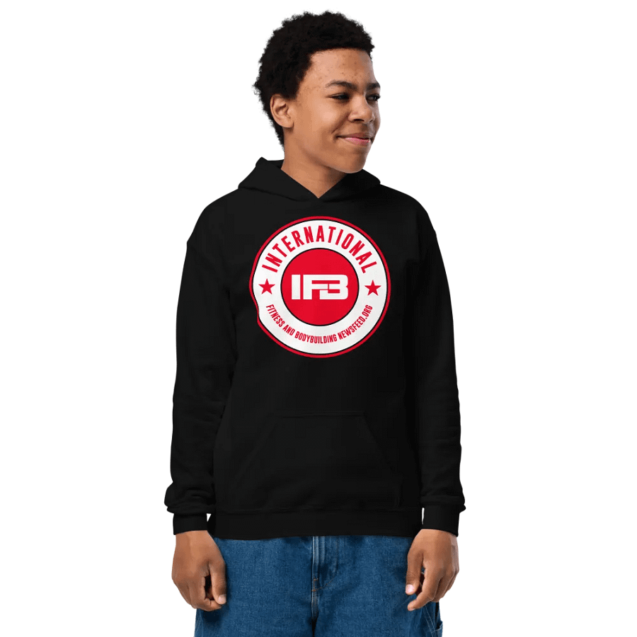 IFBNewsfeed.Org's Gildan Youth Heavy Blend Hoodie product image (5)