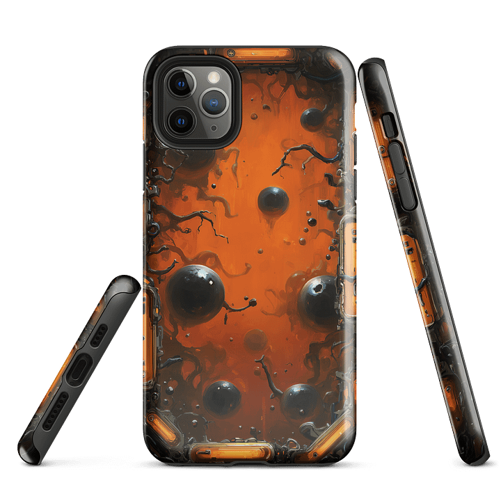 Voidcore Bloom – Surreal Sci-Fi Abstract iPhone Case product image (1)