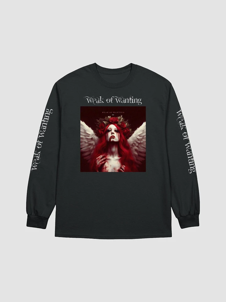 Weak Of Wanting 'Chaotic Angel' Reversed Long Sleeve T-Shirt (Front, Back & Sleeve Print) product image (1)