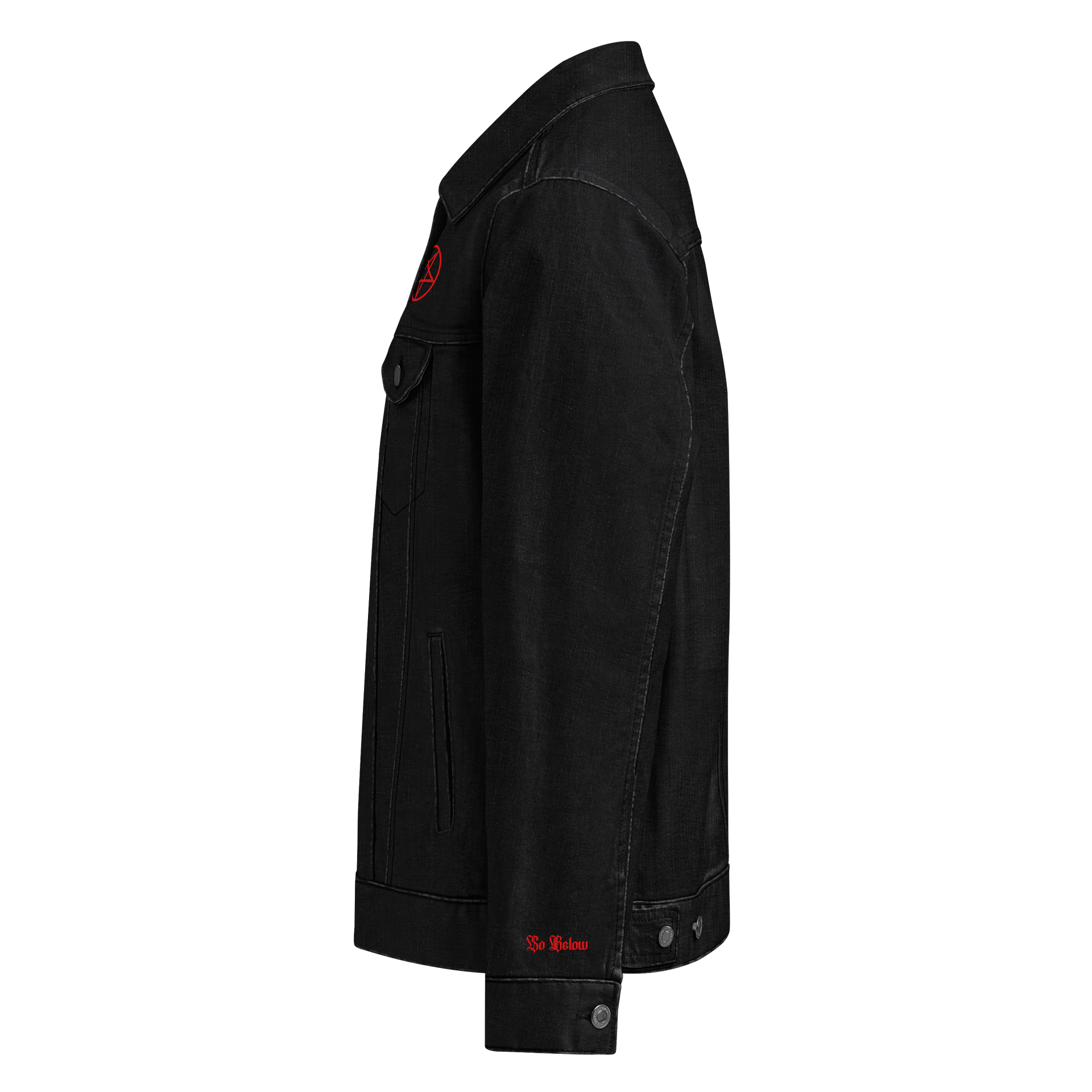 As Above, So Below Denim Jacket product image (5)