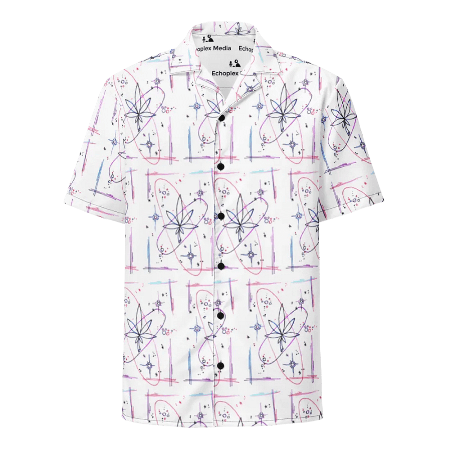 2025 All Over Print Geometric Hawaiian Tee product image (1)