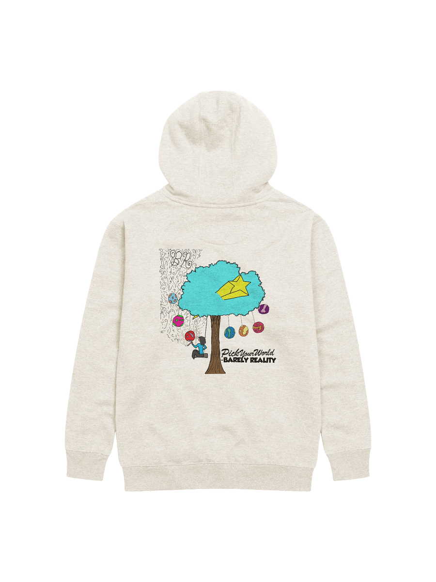 "PICK YOUR WORLD" HOODIE (BL) product image (4)