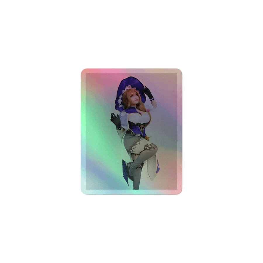 JuicyJinxs Lisa Cosplay Holographic Sticker product image (1)