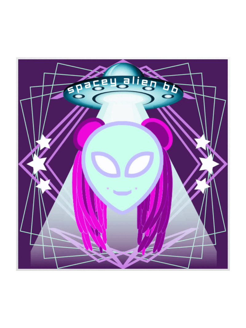 Spacey Logo Stickie