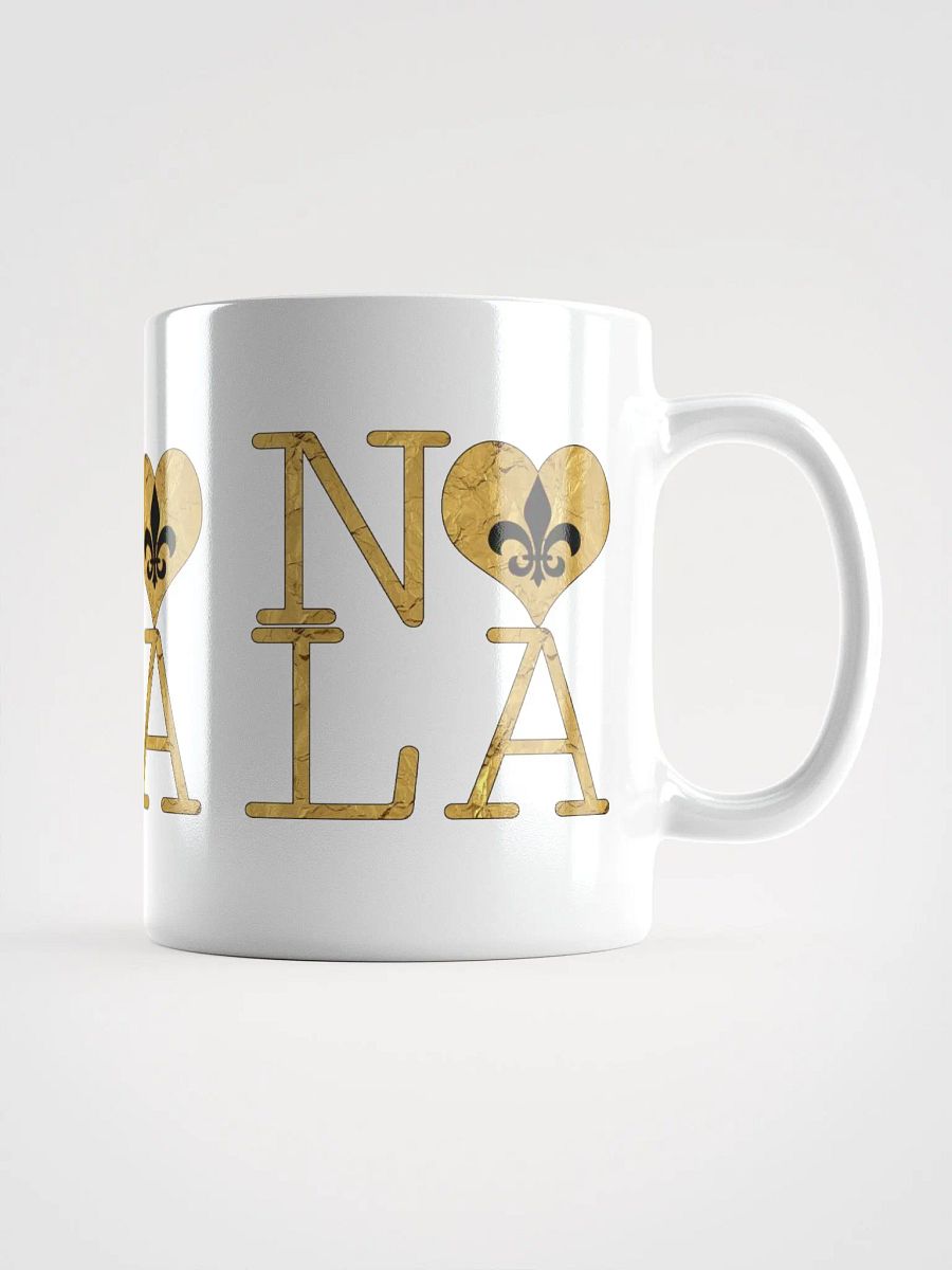I LOVE NOLA **BIGSHOT MUG** (GOLD WRAP FULL OUTLINE) product image (2)