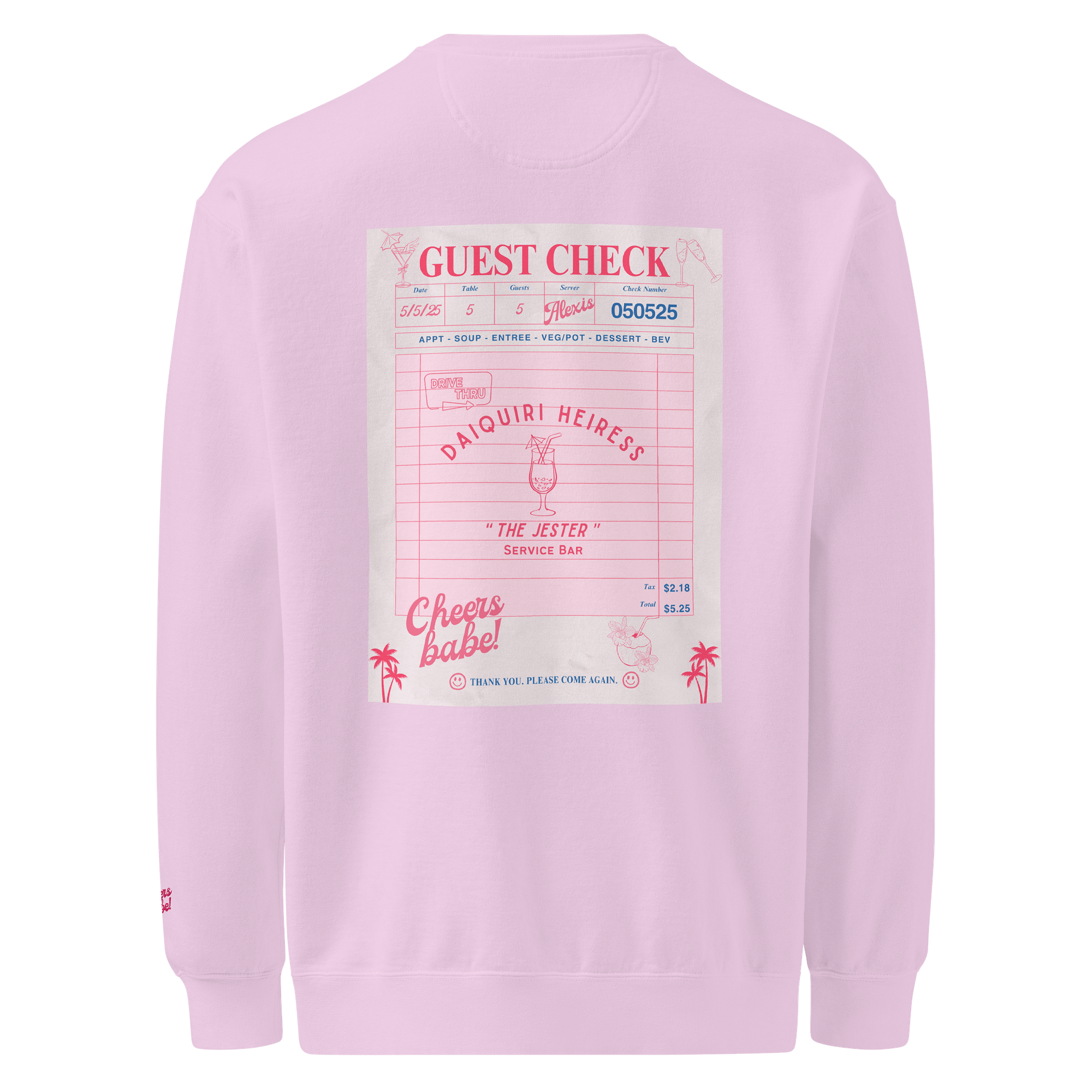 CHECK PLEASE! DAIQUIRI SWEATSHIRT product image (1)