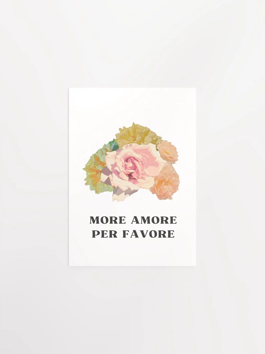 More Amore per favore - Enhanced Matte Paper Poster product image (1)