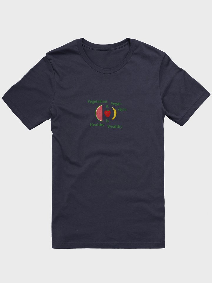 Fruit Typography Vegan T-Shirt product image (1)