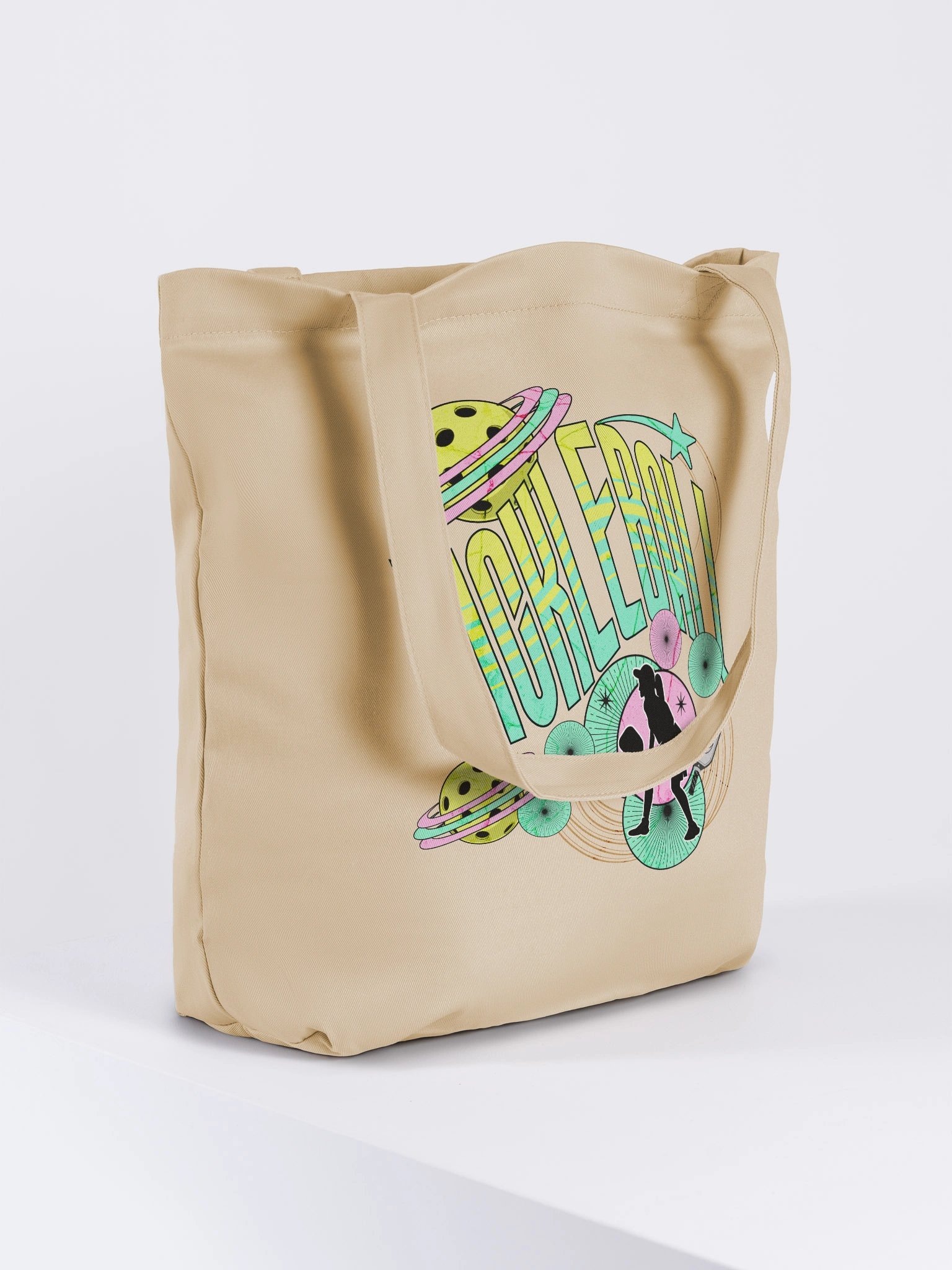 Pickleball Space Adventure Tote Bag product image (4)