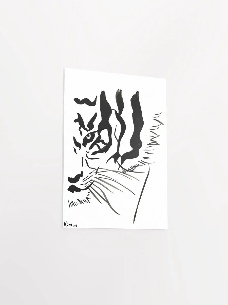 Face Of A Tiger Art Print product image (10)