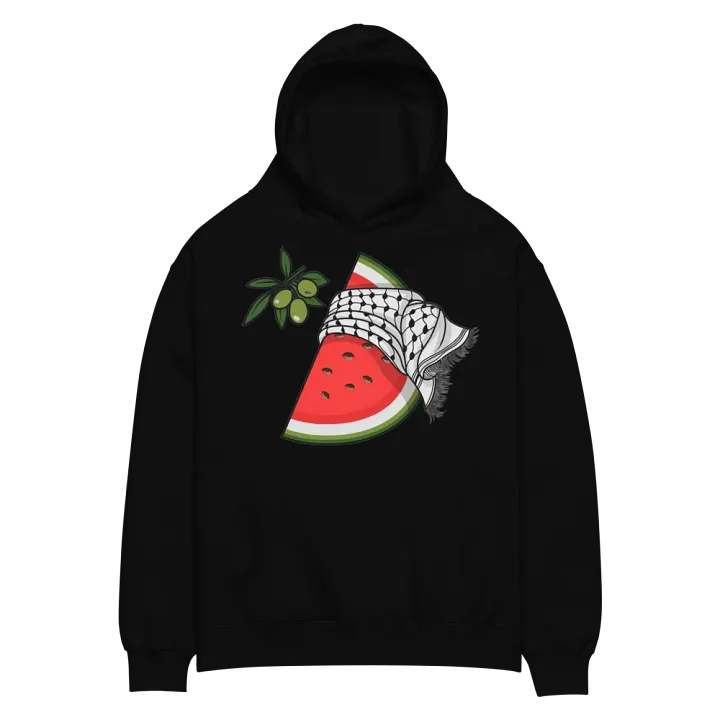 Keffiyeh Watermelon Oversized Hoodie product image (2)