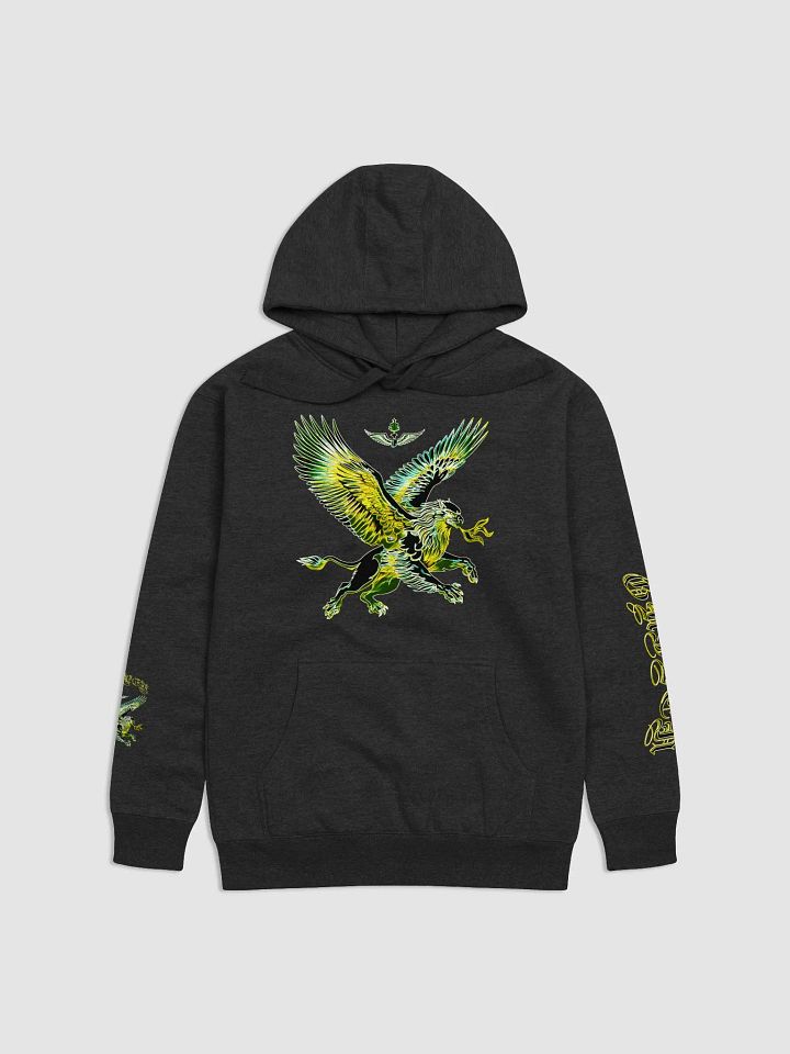 Gripen Flying Green//Griffin/Cotton Heritage Unisex Premium Hoodie by Cotton Heritage product image (1)